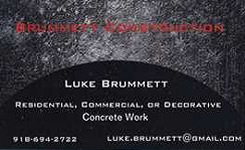 Brummett Construction Football